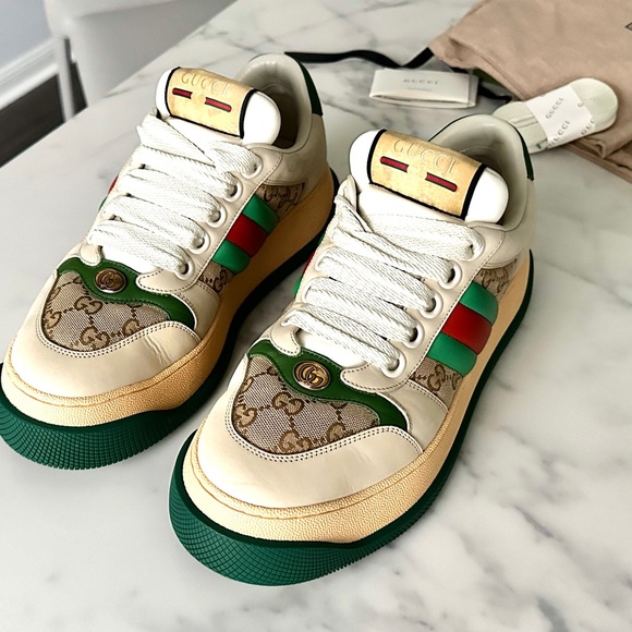Gucci Double Screener Sneakers - Picture 5 of 9